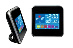 Colorful weather station